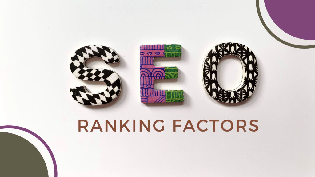 SEO Ranking Factors